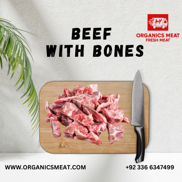 Beef with bone 0.5 kg